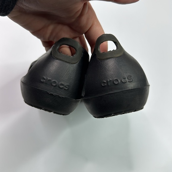 Croc Kadee Black Ballet Flats Shoes Size 7 Women - Picture 5 of 9